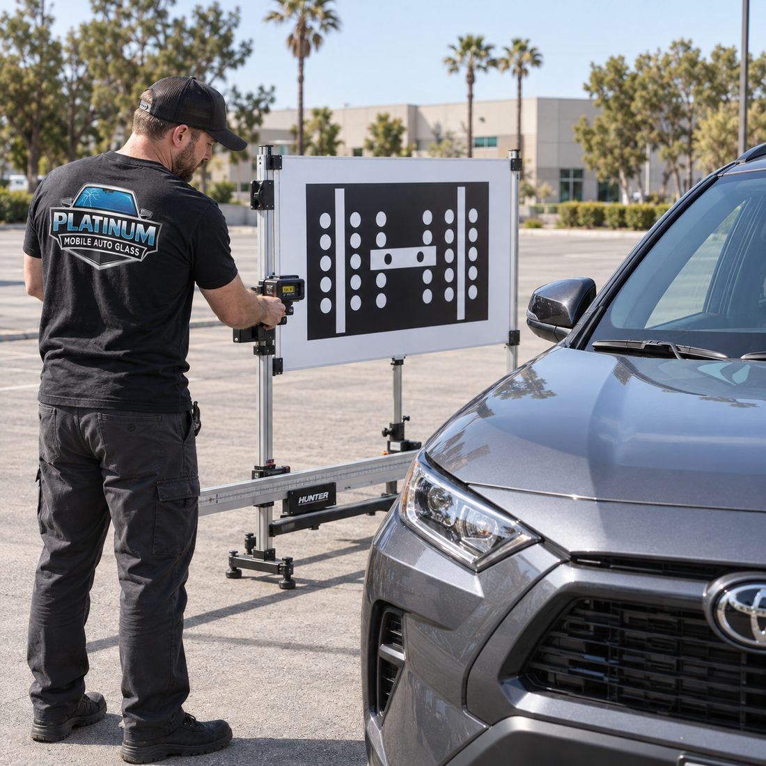 ADAS Calibration by Platinum Mobile Auto Glass in Carlsbad, CA